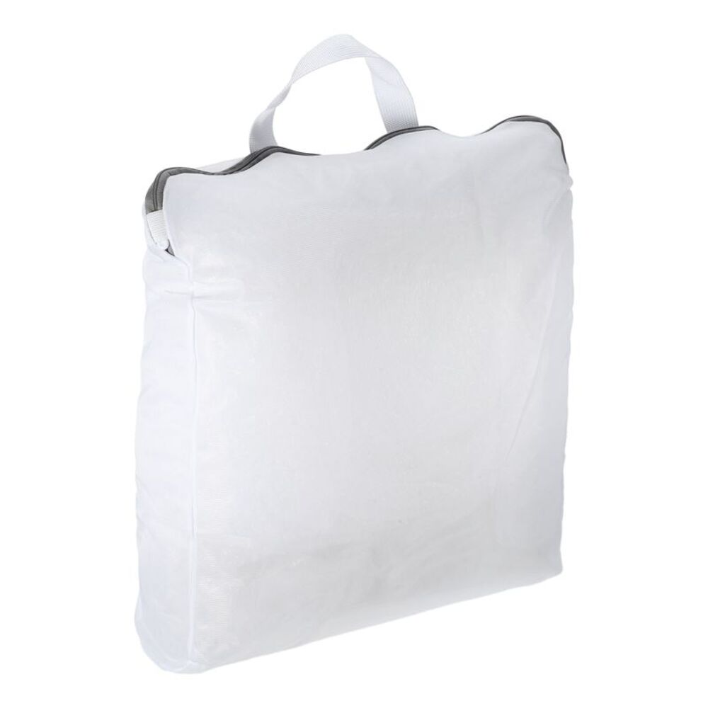 1 Pc Portable Laundry Bag for Laundry Room White Gray